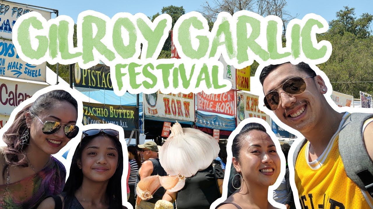 Gilroy Garlic festival has garlic flavored EVERYTHING!