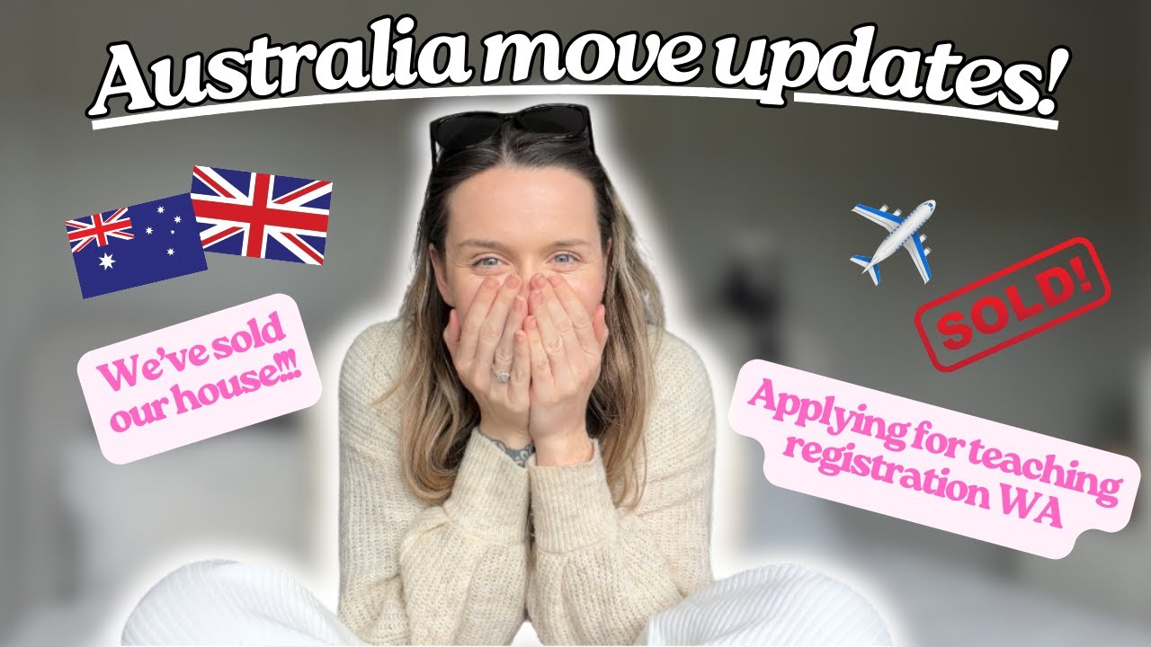 WE'VE SOLD OUR HOUSE! 🏠 Moving to Australia from UK updates ✈️