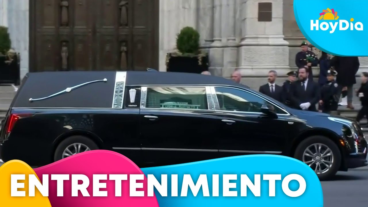 El féretro de Willie Colón llegó a la catedral de San Patricio | Hoy Día | Telemundo