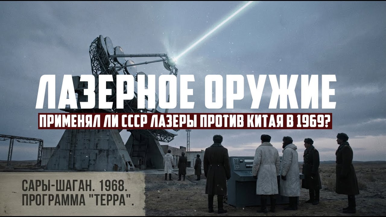 Лазерное оружие: Применял ли СССР лазеры против Китая в 1969?