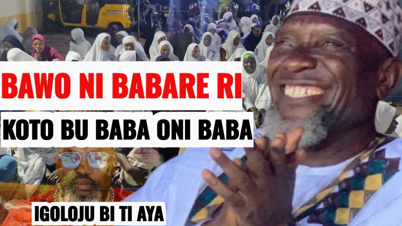 Fire for 🔥. BAWO NI BABA RE RI KO TO MABU BABA ONI BABA.