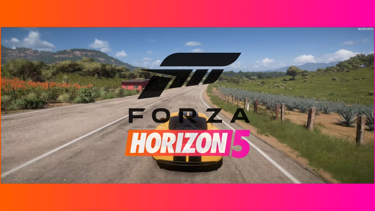 Forza Horizon 5 ultrawide 10th anniversary event gameplay