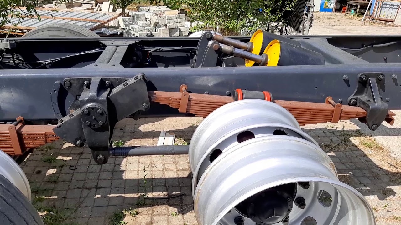 Mercedes =benz 2521 dingil kaldırma testi