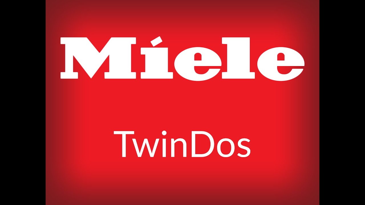 Miele. Система Twindos. Инструкция.
