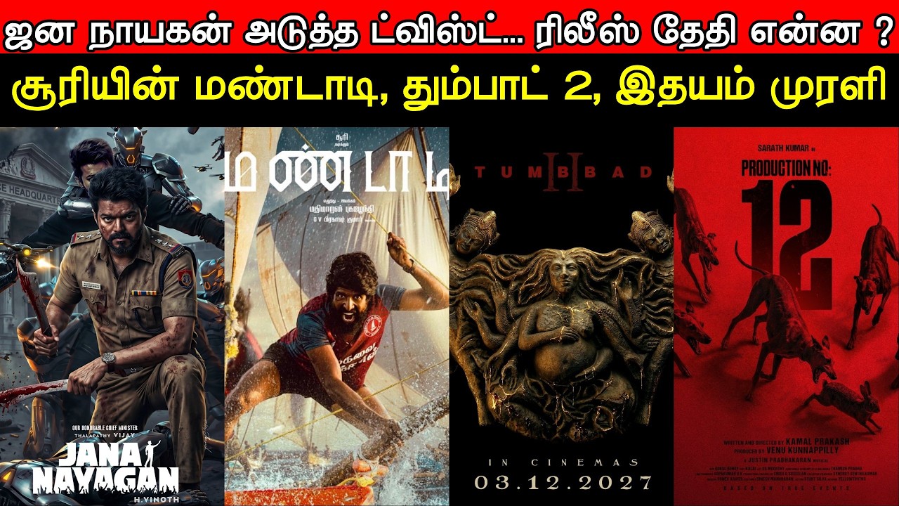 Film Talk | Jana Nayagan - Next Twist, Release Update, Tumbbad 2, Mandaadi | Updates