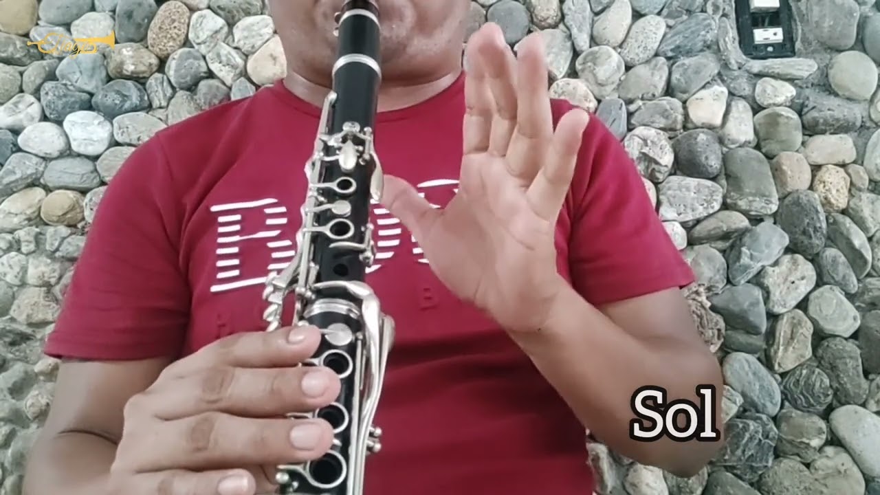 Escala Cromática para Clarinete.