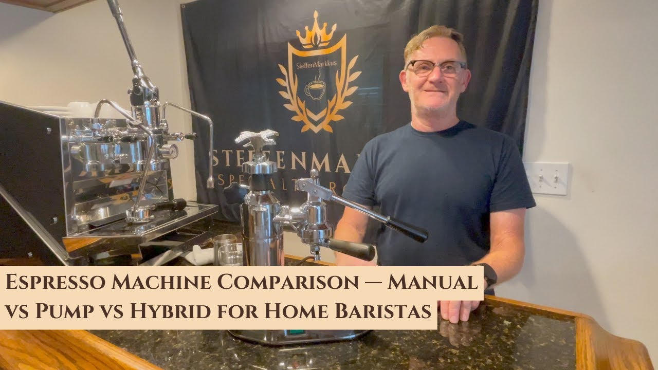 Espresso Machine Comparison — Manual vs Pump vs Hybrid for Home Baristas