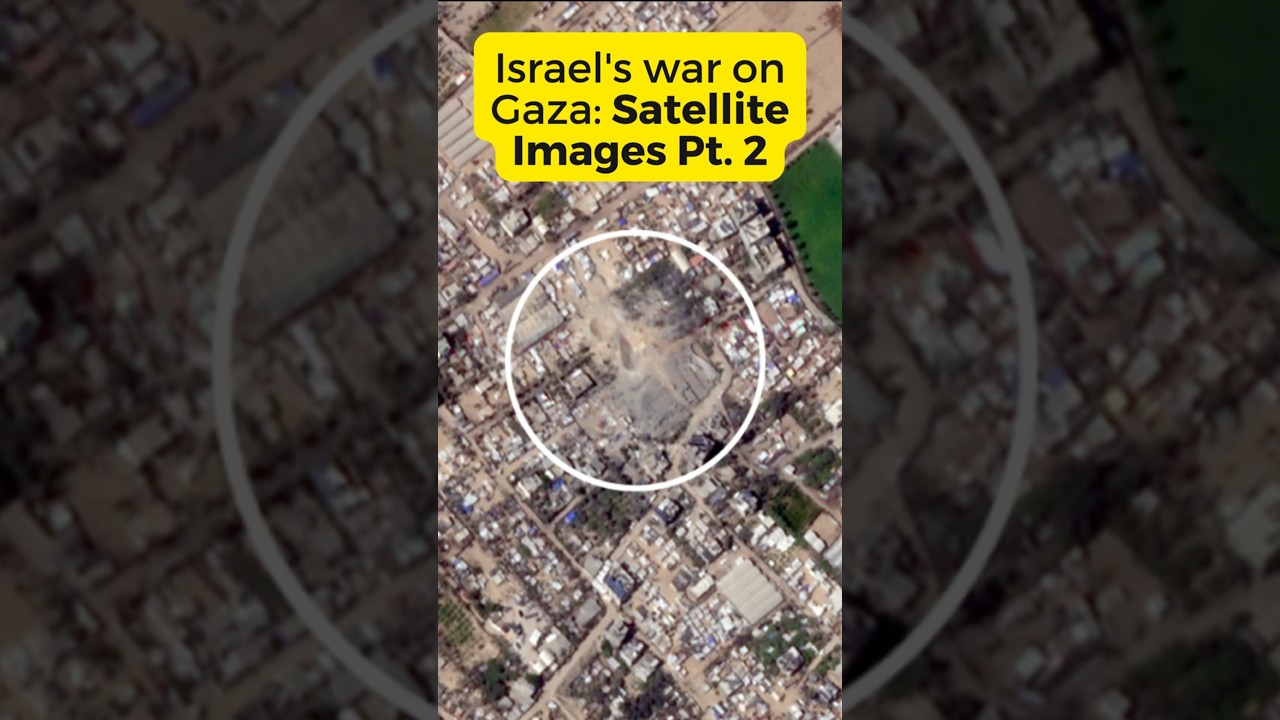 Israel's war on Gaza: Satellite Images Pt. 2