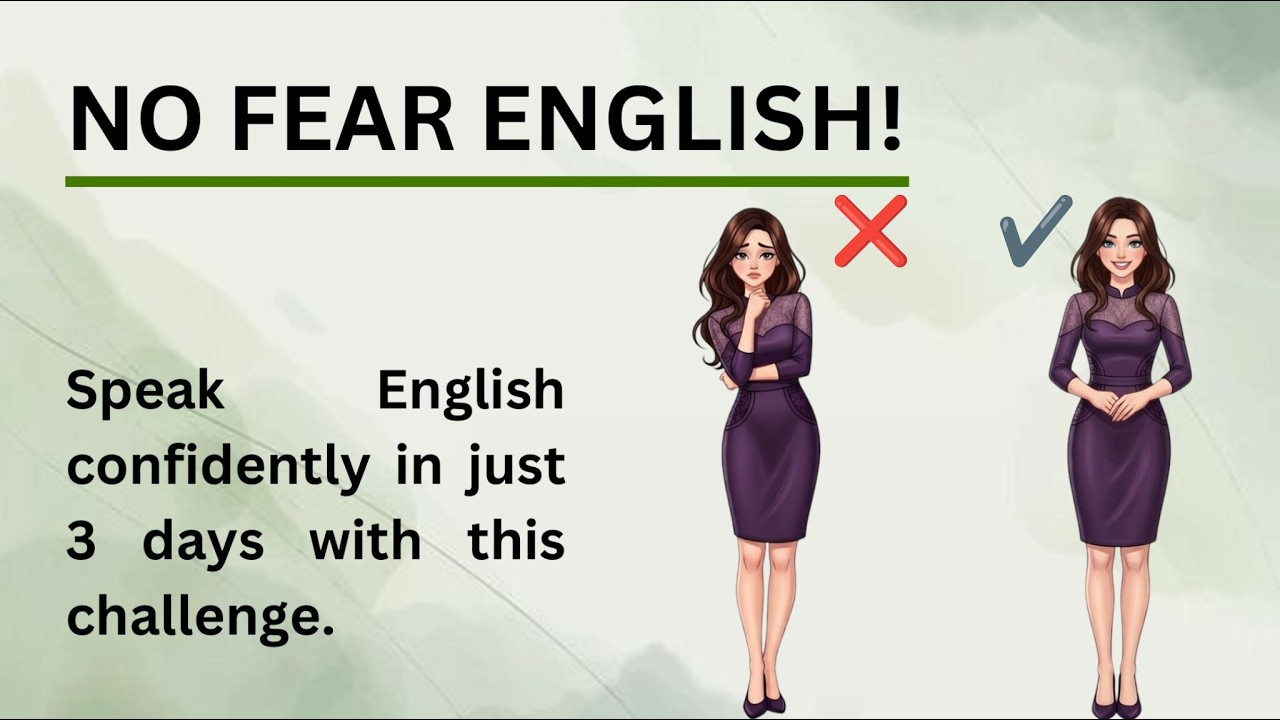 The 3 Day English Speaking Challenge That Will Change Your Confidence