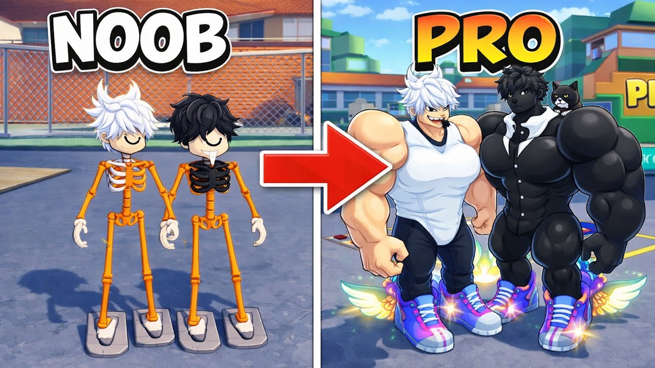 We Went From NOOB to PRO With My Cousin in Kick Door To Escape (Roblox)