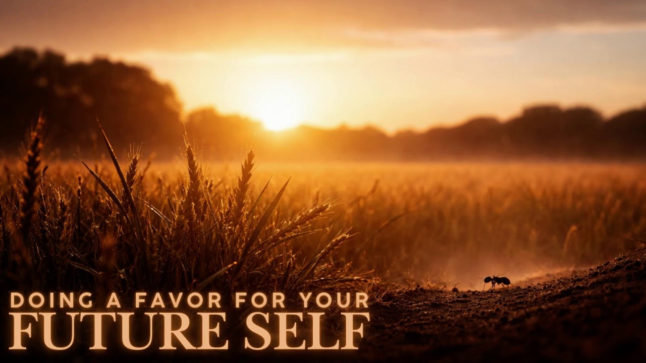 DOING A FAVOR FOR YOUR FUTURE SELF