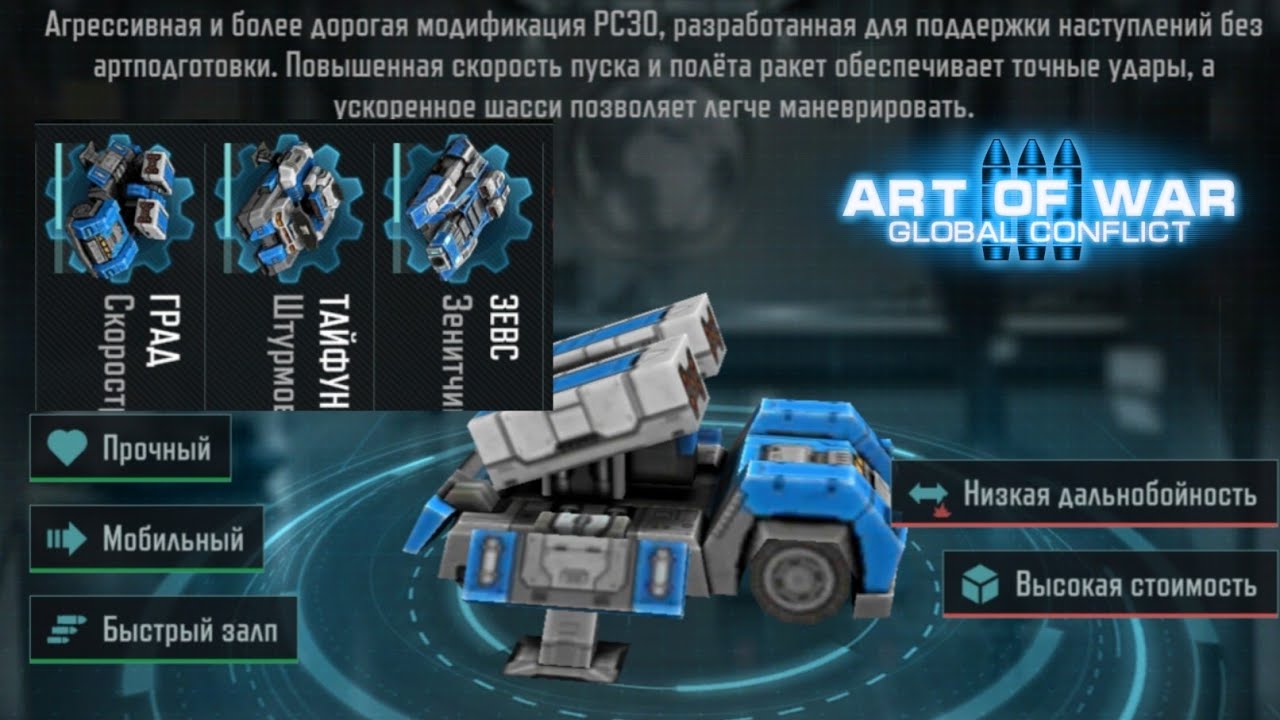Art of War 3.Скорострел и зенитчик 🔥Обзор модификаций.