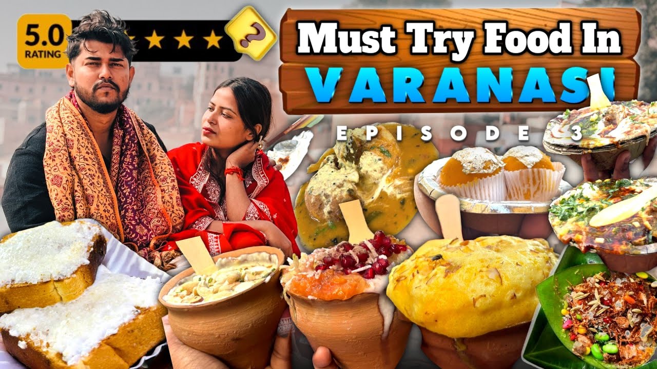 Best Street Food In Varanasi Episode 3 | Famous Street Food Of Varanasi | Cheapest Food In Varanasi 