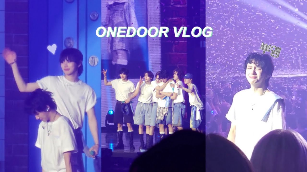 ☘️ONEDOORful했던 보이넥스트도어 첫 팬미팅💖 • 원더로그 • 원도어 브이로그