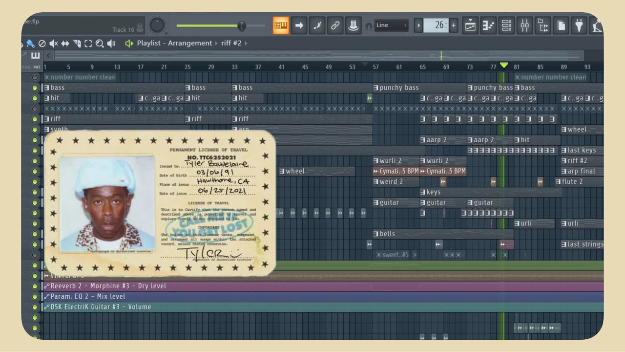NUMBER NUMBER - FL Studio Breakdown (Tyler, The Creator)