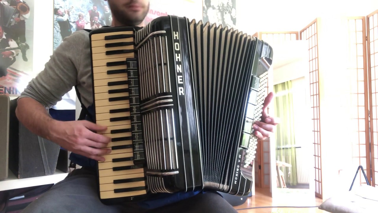 Slavko Avsenik - Hirtenlied - Pastirček - auf Hohner Morino VM Akkordeon