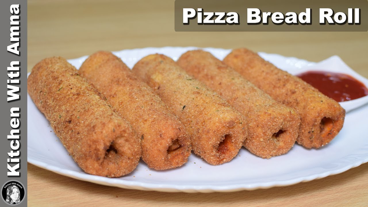Pizza Bread Roll Recipe - Special Ramadan Recipe - Kitchen With Amna