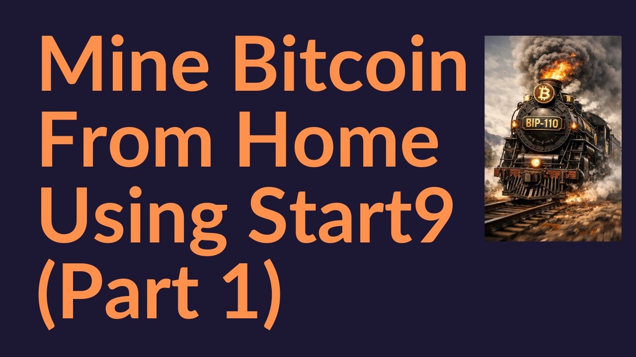 Как майнить биткоины из дома с помощью Start9 (Часть 1)