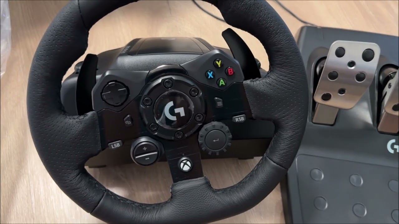 Logitech G923 (Unboxing) Xbox + PC