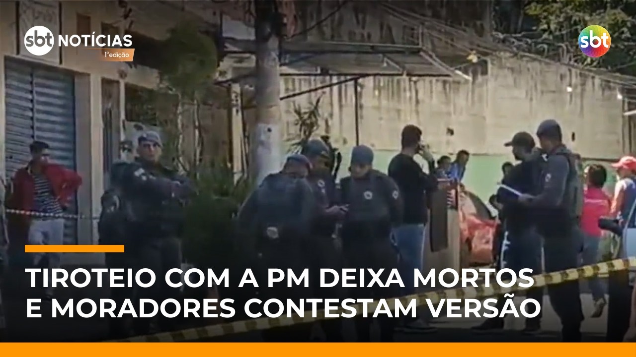 Tiroteio deixa dois mortos e quatro feridos em SP; vítima fatal estava indo trabalhar | #SBTNotícias