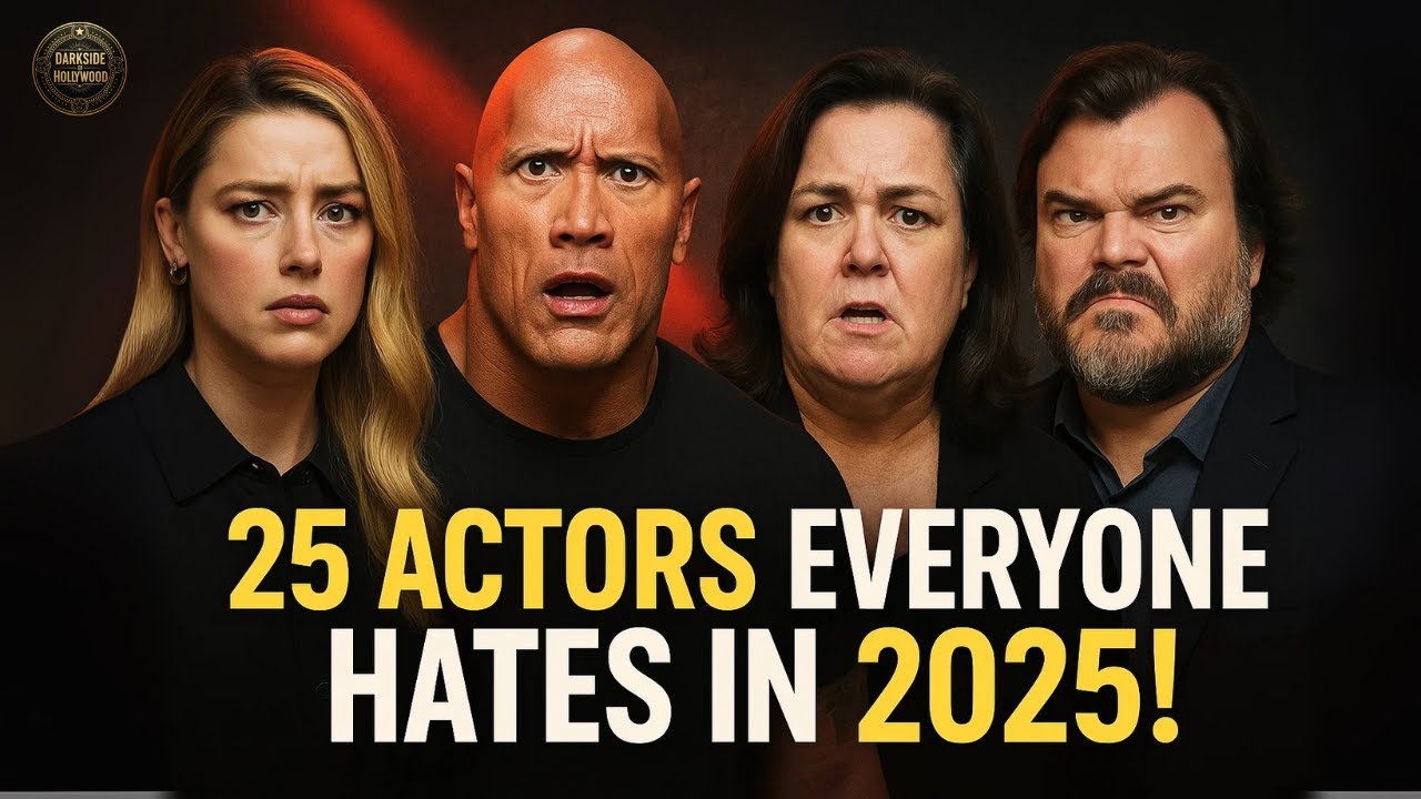 25 Most Hated Actors in 2025 | Hollywood's Most Controversial Stars