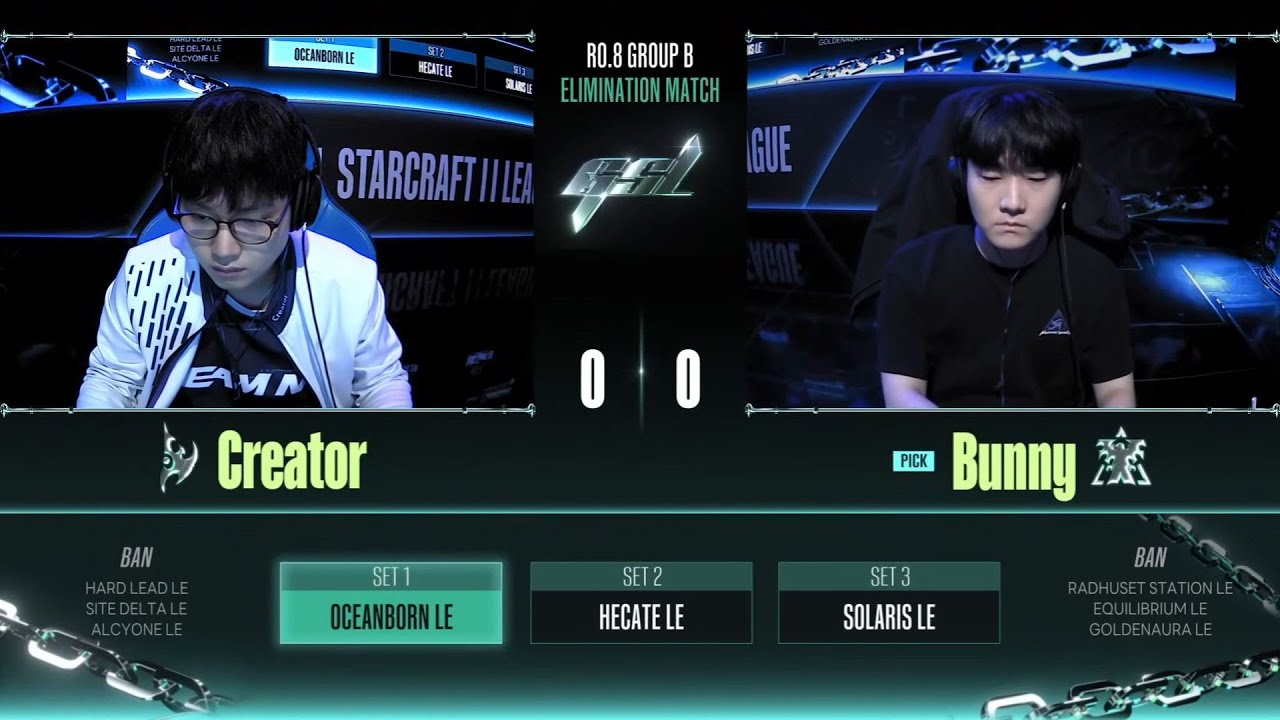 [2023 GSL S3] Ro.8 Group B Match4 Creator vs Bunny