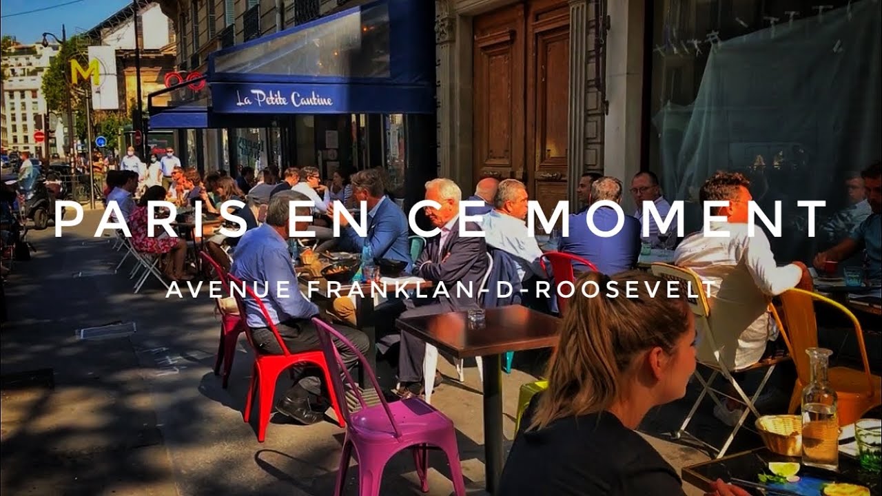 🇫🇷 WALK IN PARIS ( AVENUE FRANKLIN-D-ROOSEVELT ) 17/09/2020 PARIS 4K