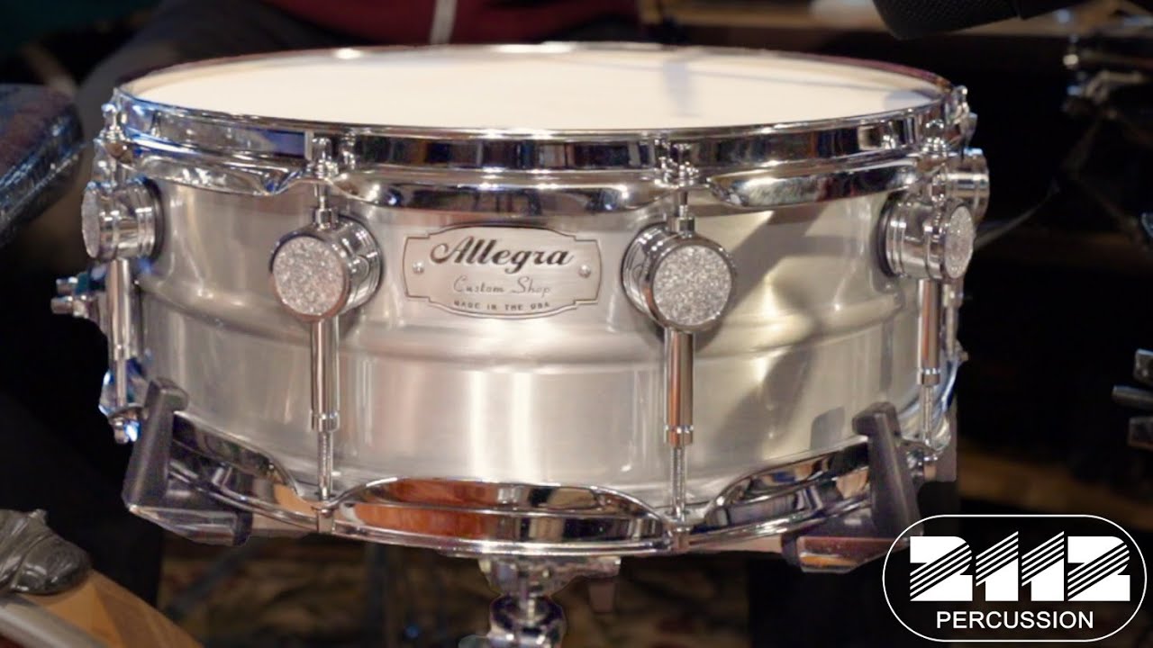 Allegra Aluminum Snare Drum 5x14