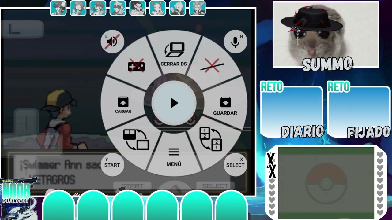 NO C QUE TITULO PONERLE XD /Pokémon duallocke noob vs pro