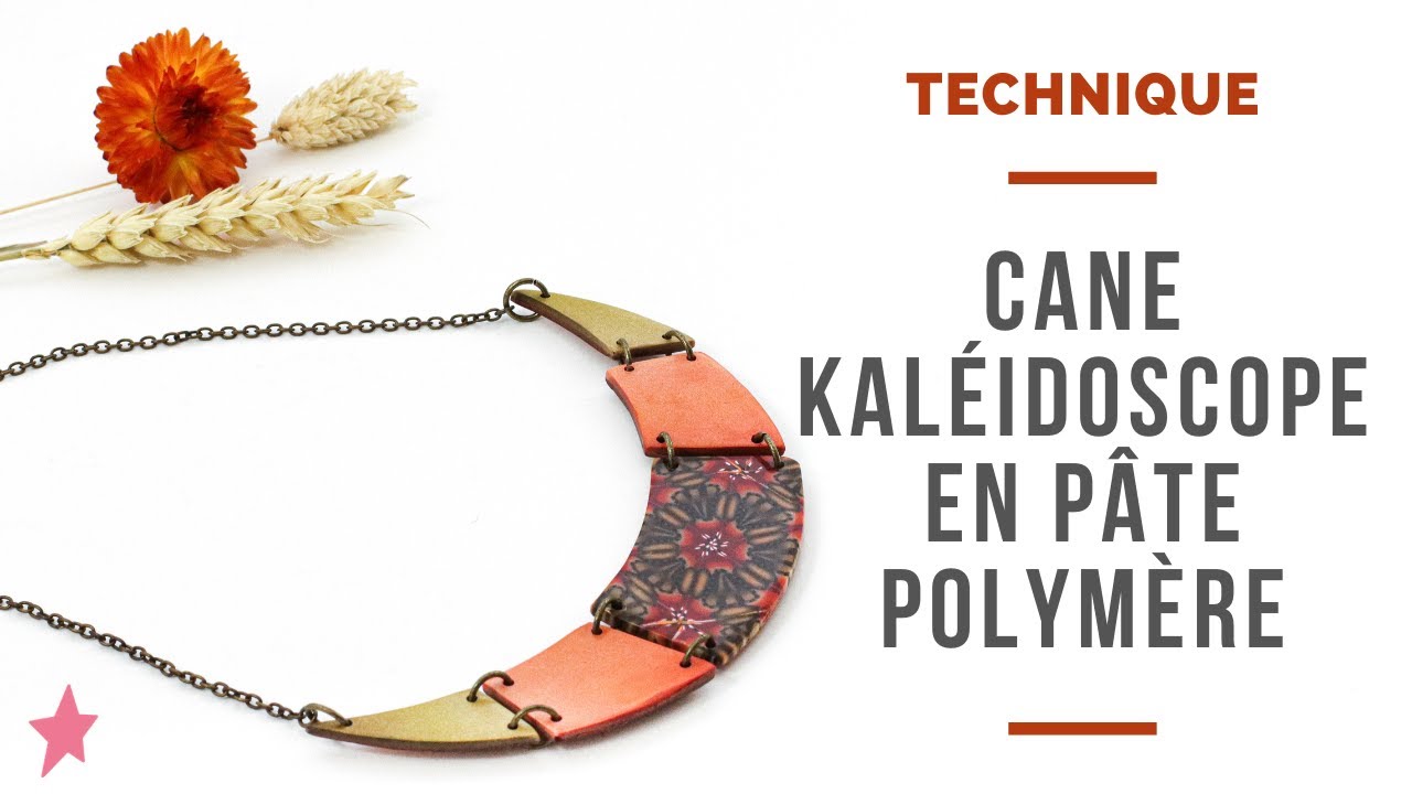 TECHNIQUE | Comment réaliser une Cane Kaléidoscope en Pâte Polymère ?