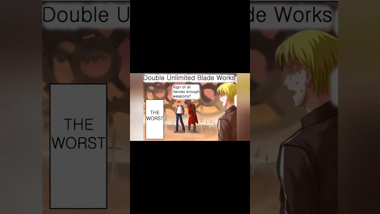 Double unlimited bladeworks #emiya #fgo #fategrandorder #fatestaynight #ubw #unlimitedbladeworks