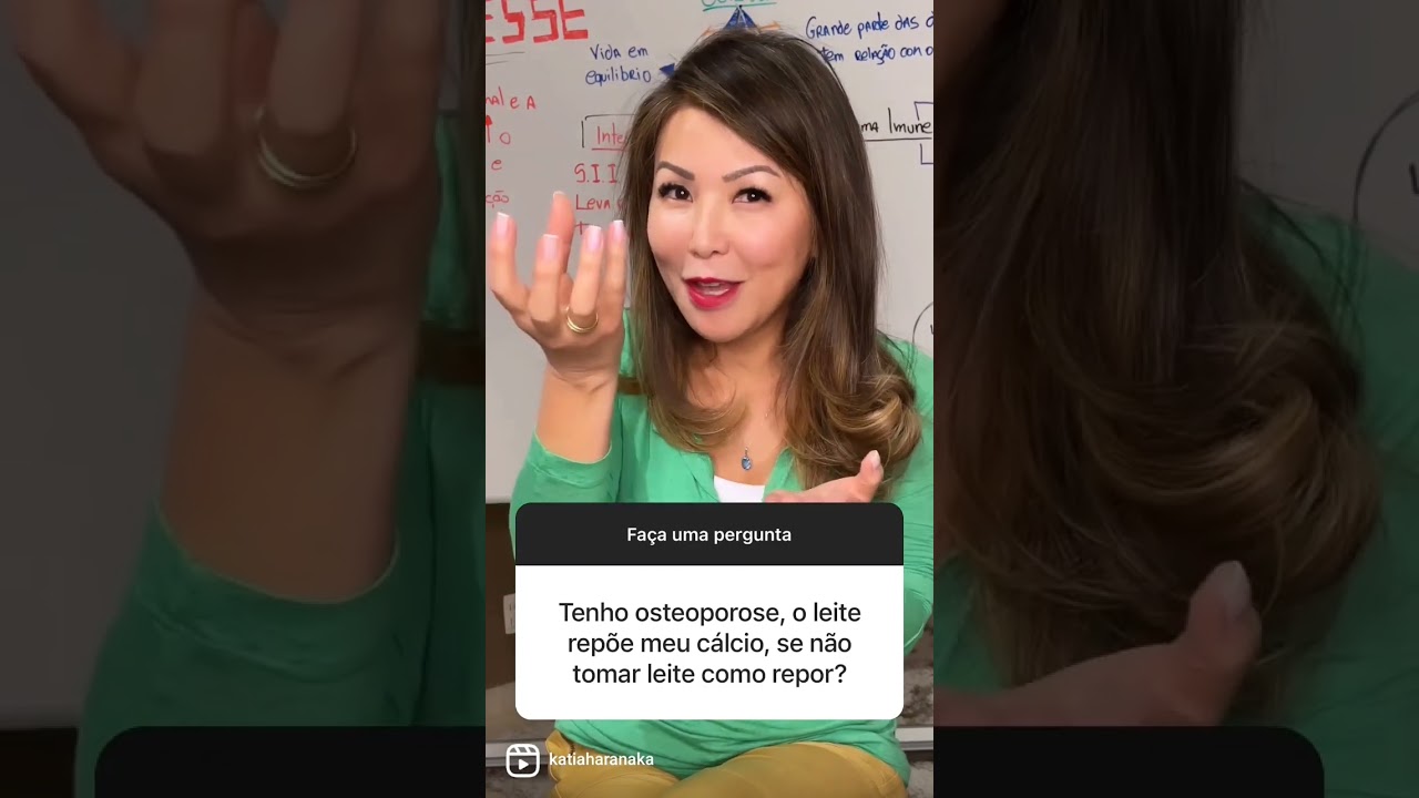 Tenho osteoporose, o leite rep&otilde;e meu c&aacute;lcio, se n&atilde;o tomar leite como repor