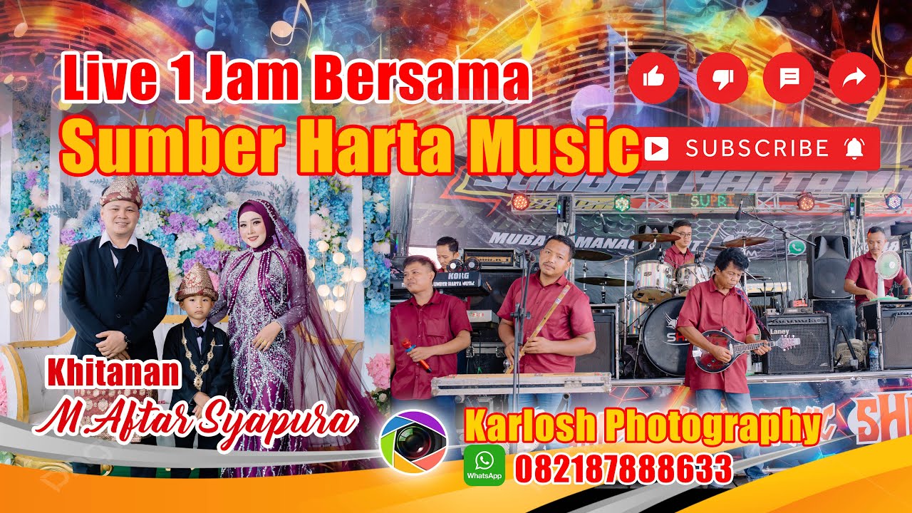 1 JAM BERSAMA SUMBER HARTA MUSIK ( SHM ) - LIVE DESA SUKA JAYA ( TREMBESU ) KEC. SUMBER HARTA