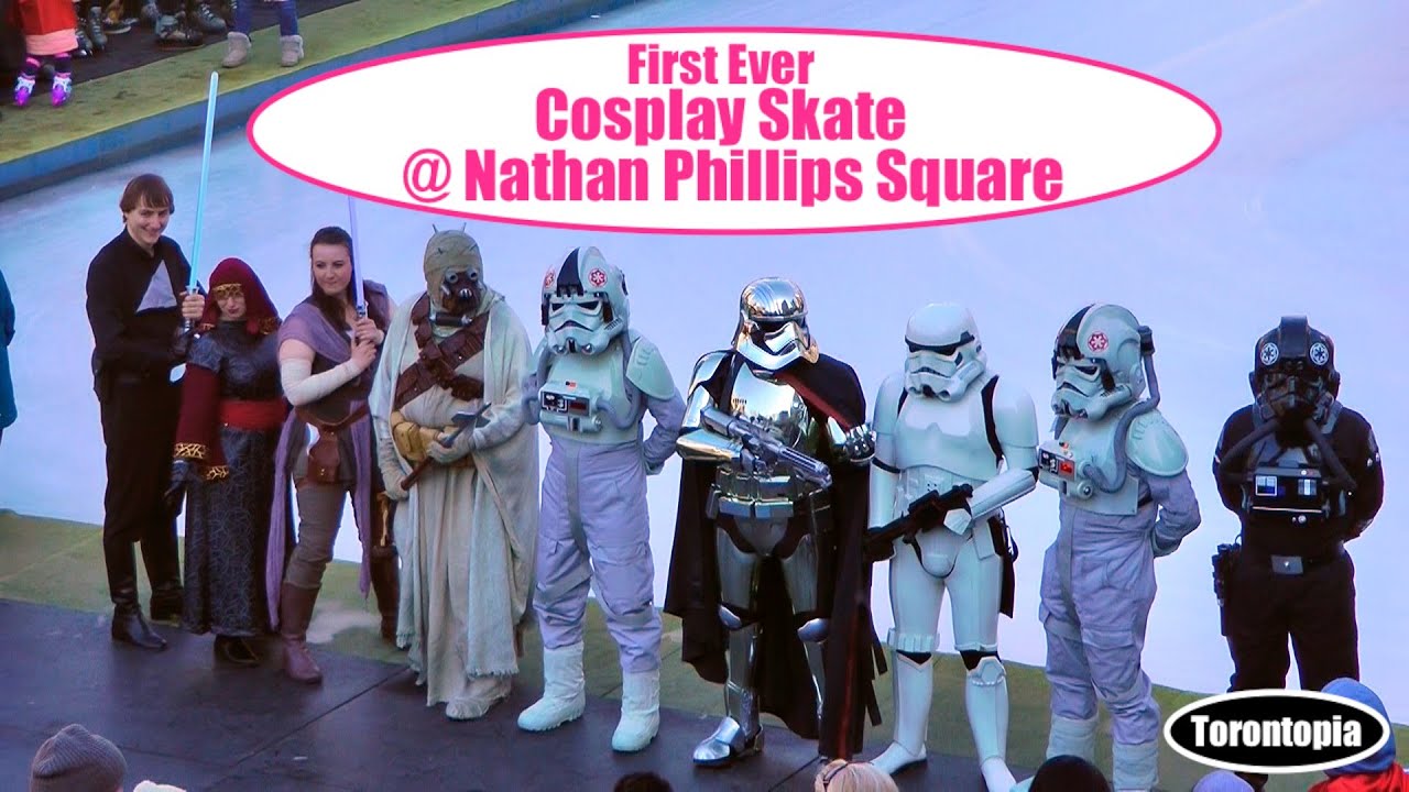 Cosplay Ice Skate In Toronto - Fan Expo Canada Event