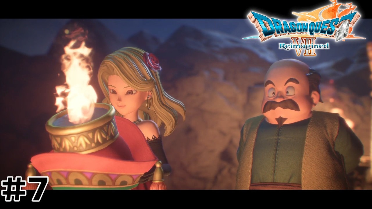 #７ 【DQVIIR】燃える孤島【ドラゴンクエストVII Reimagined】