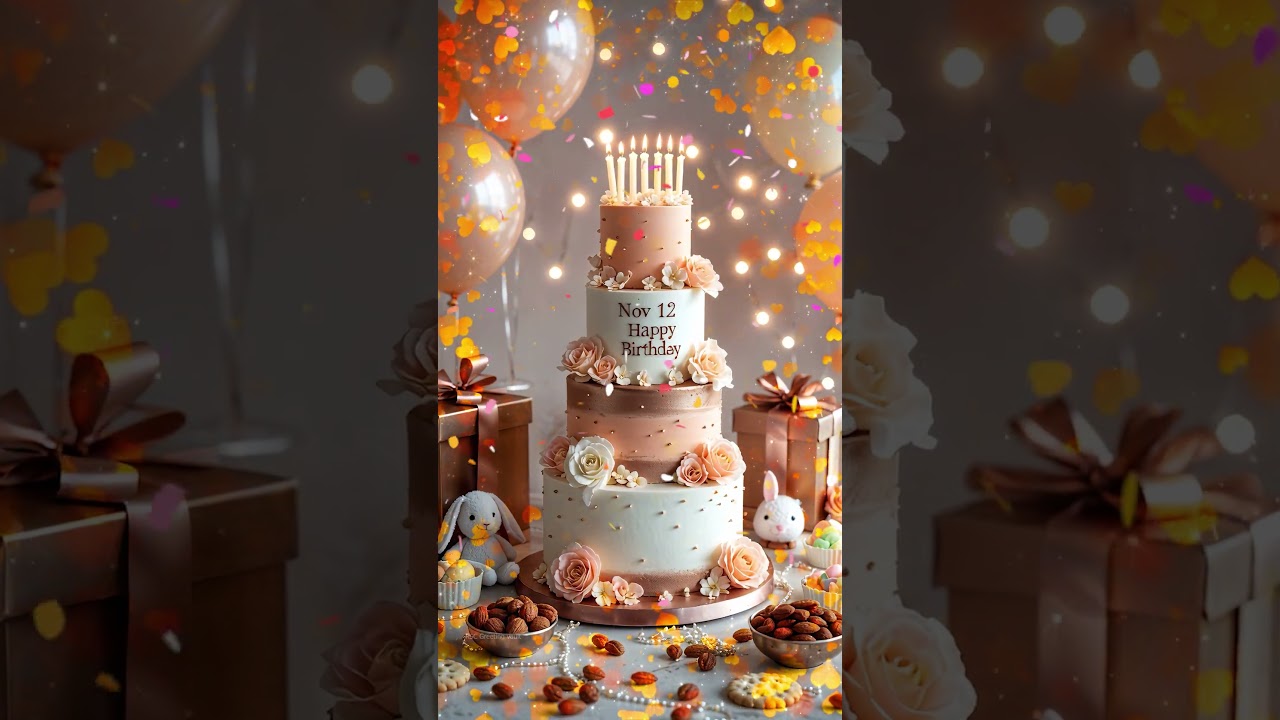 12 ноября 🎂 Обратный отсчёт до счастья 💕 | С днём рождения, 12 ноября! 🌟
