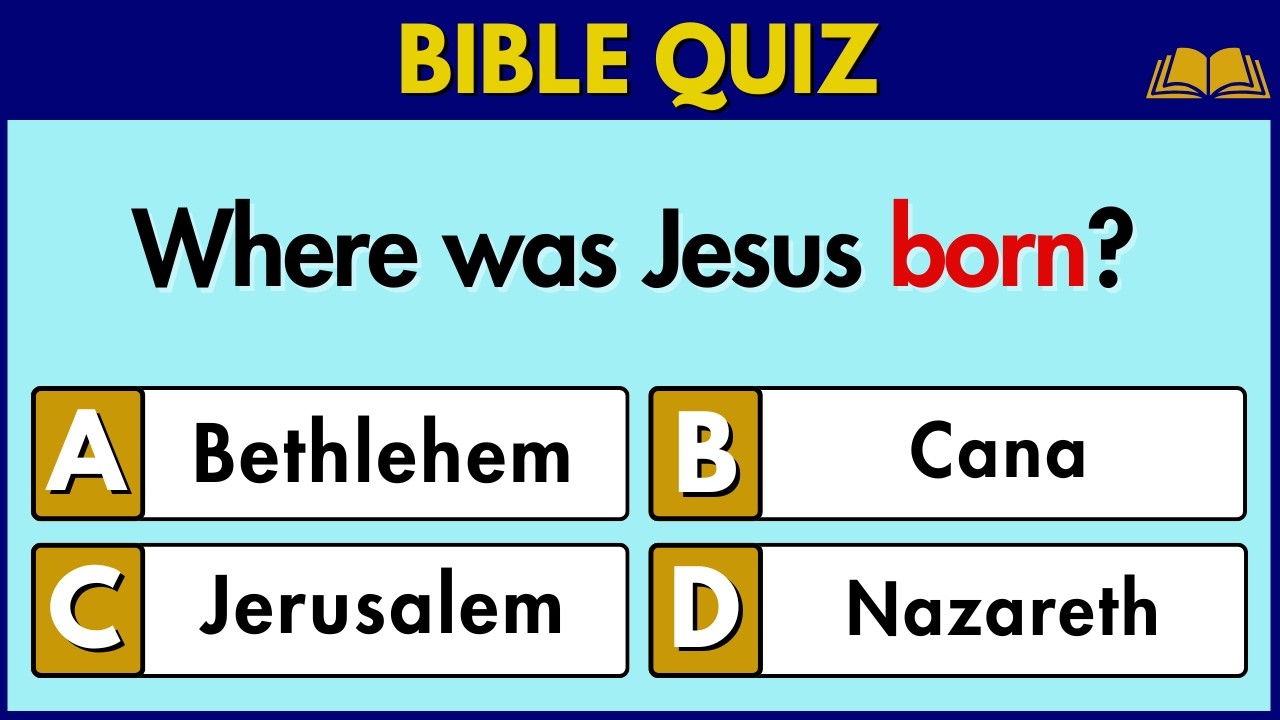 25 Bible Questions to Test Your Knowledge: Ultimate New Testament Bible Quiz 2026 📖
