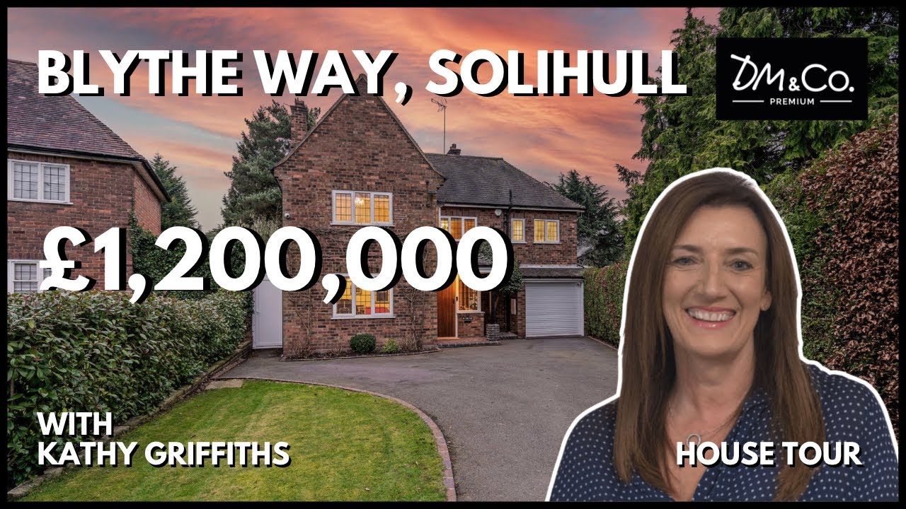 Blythe Way - Traditional FOUR bedroom family home on one of Solihull's most sought after roads.