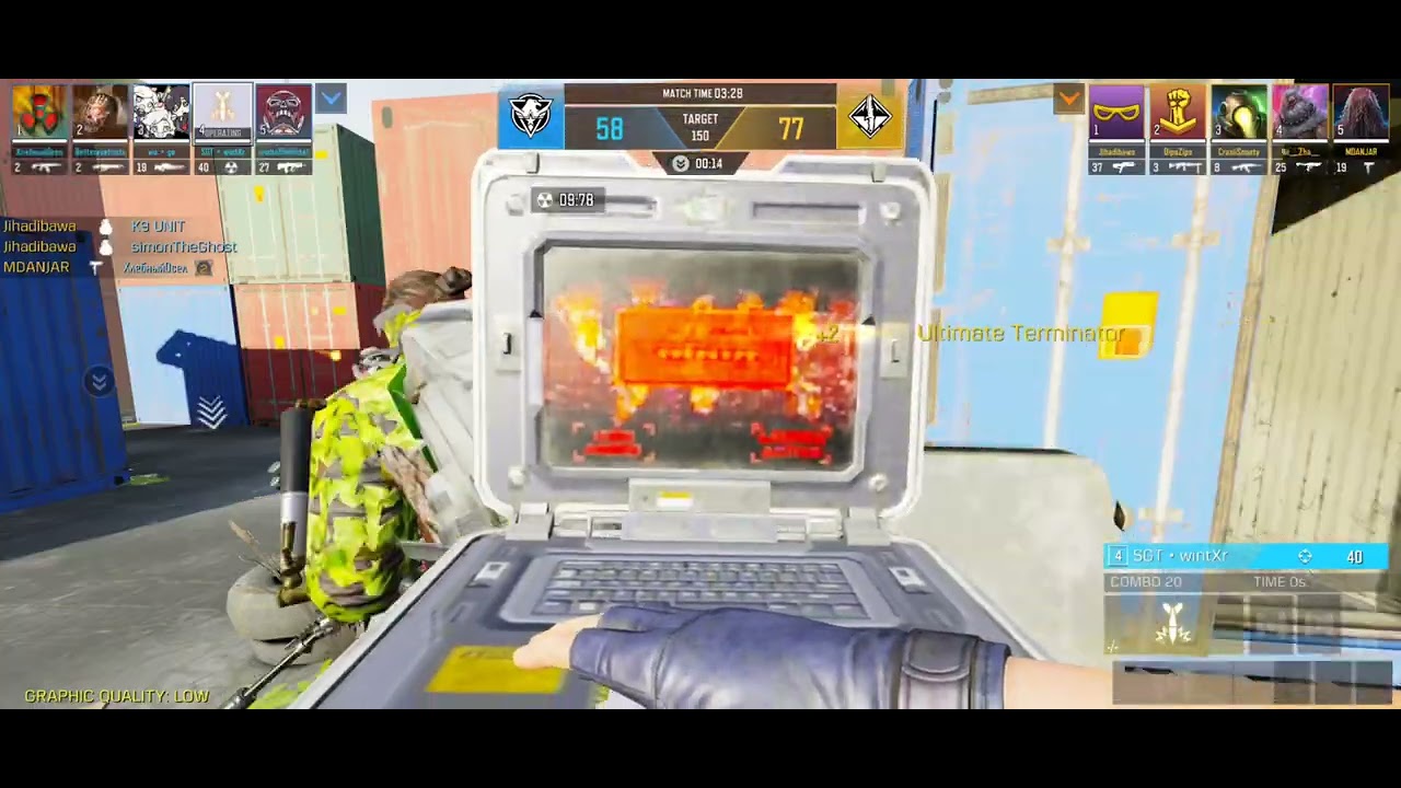 sniper only nuke 