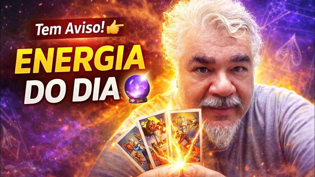 A energia do dia pra você!