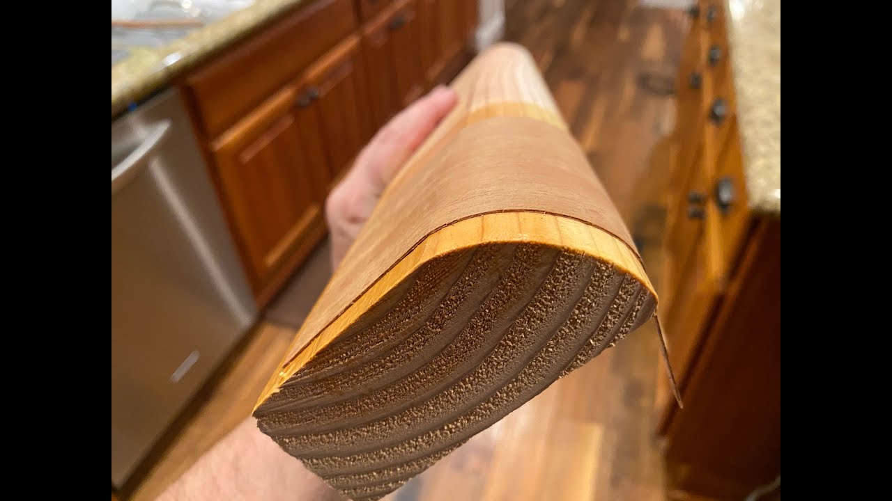 Bending Veneer Against the Grain
