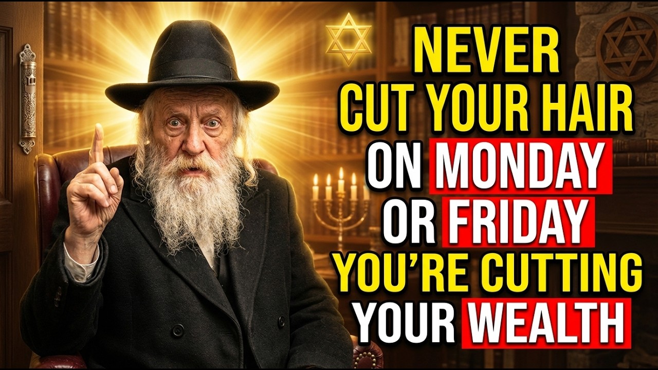 Rabbi: NEVER Cut Your Hair on Monday or Friday — You're Cutting Your Wealth Too (Kabbalah)