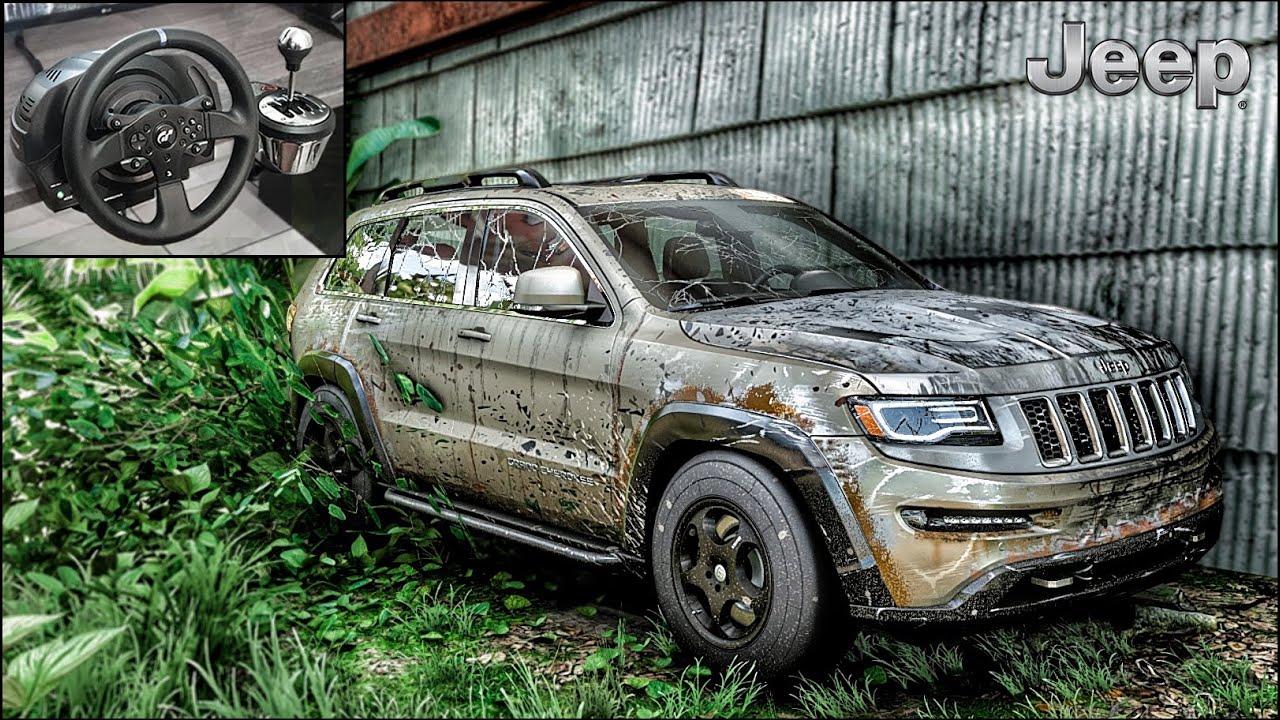 Rebuilding a JEEP Grand Cherokee STR - Forza Horizon 5 – Thrustmaster T300RS Gameplay.