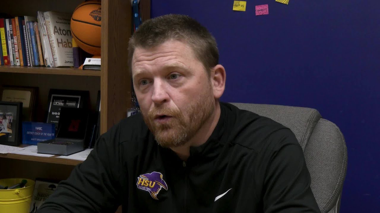Hardin-Simmons Basketball head coaches prior to hosting ASC tournament