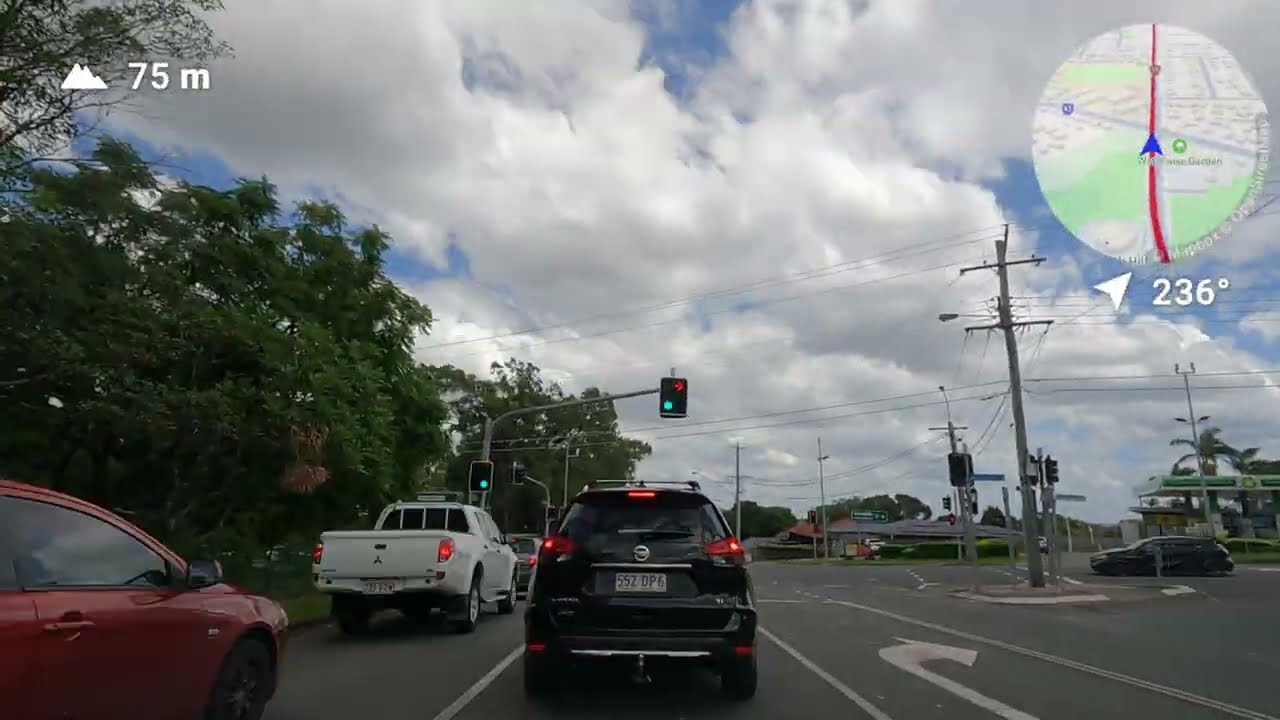 Driving in Brisbane | Kangaroo Point to Salisbury