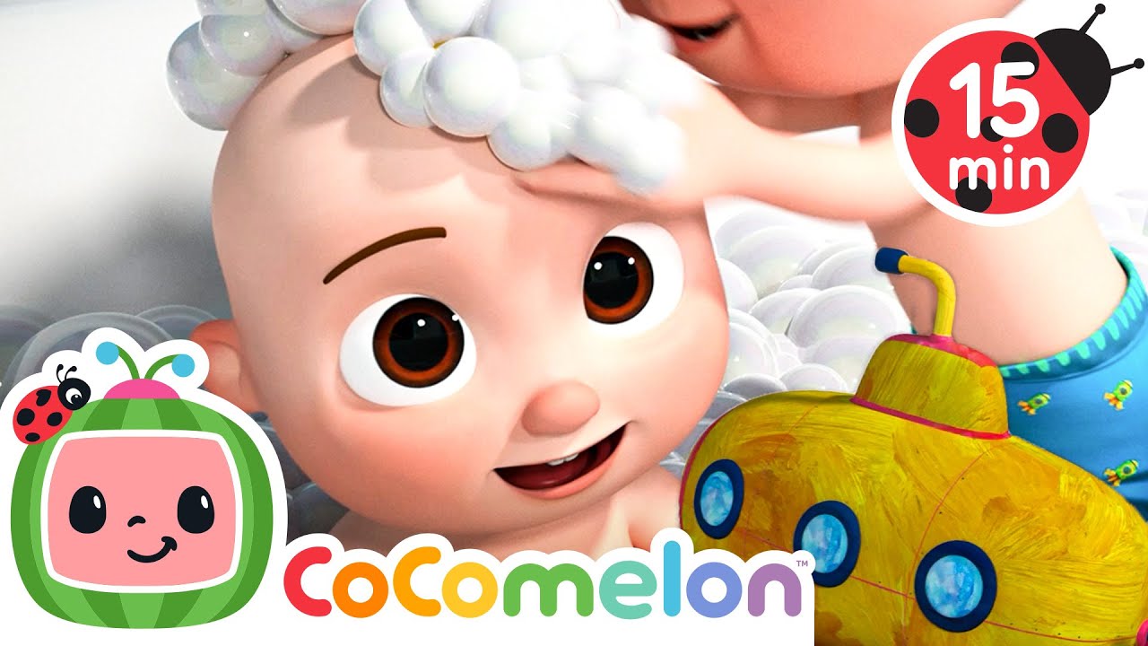 Bathtub Song! | CoComelon | Songs and Cartoons | Best Videos for Babies