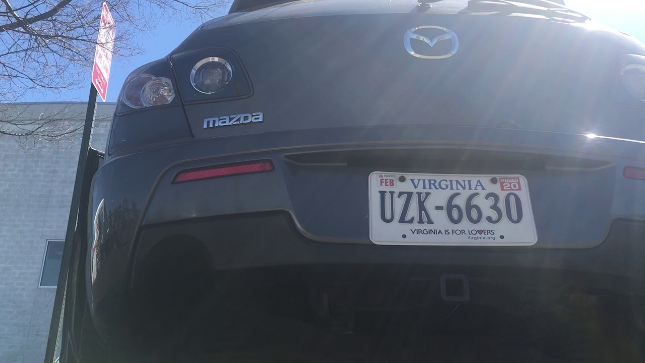 2008 Mazda 3 straight pipe