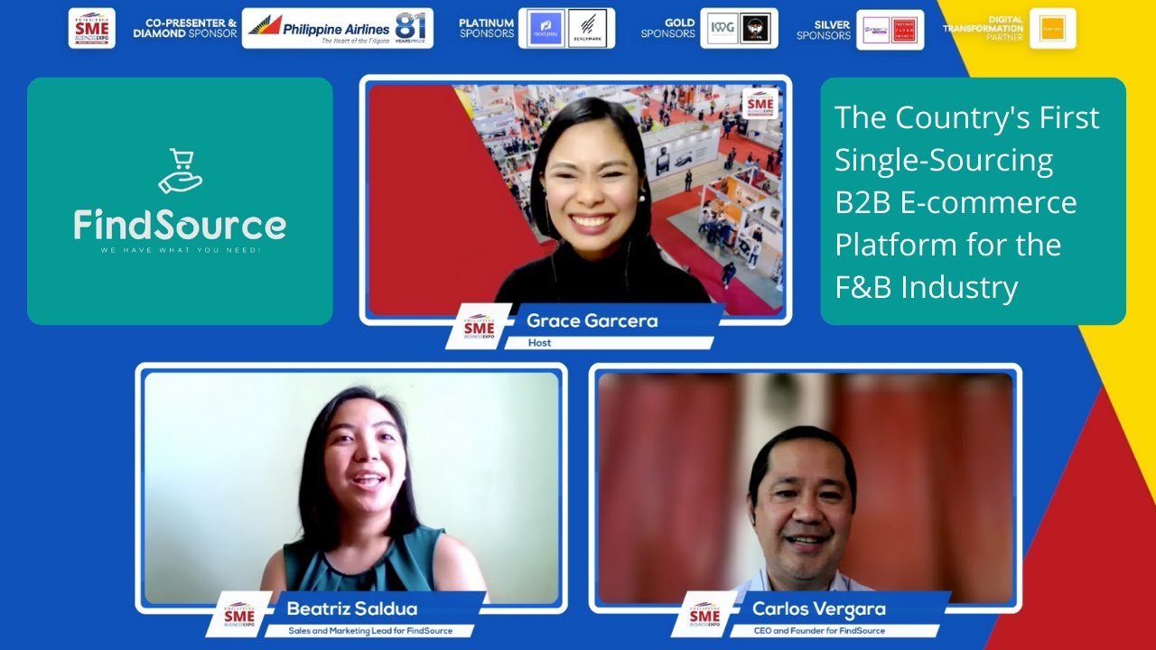FINDSOURCE.PH - Philippines' First Single-Sourcing B2B E-commerce Platform for the F&B Industry