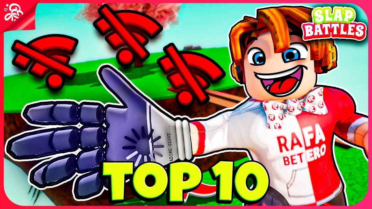 RAFINHA CONSEGUIU AS 10 LUVAS SECRETAS DO SLAP BATTLES