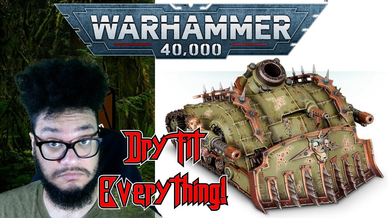 Careful When Building the Plagueburst Crawler! - Warhammer 40K - Death Guard